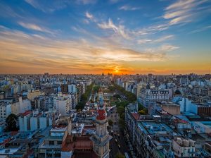 Panoramic view of Buenos Aires
