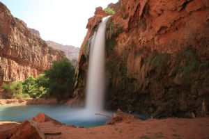 cascata nel grand canyon