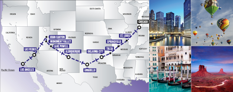 Tour Stati Uniti: Centennial Historic Route 66